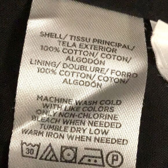 LOFT Black White Dot Cottagecore Short Sleeve Flounce Dress NEW with Tags - Picture 14 of 15